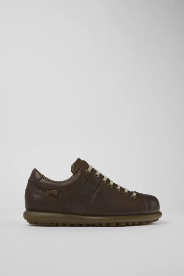 Store Camper Lichtbruine Schoenen Van Plantaardig Gelooid Leer