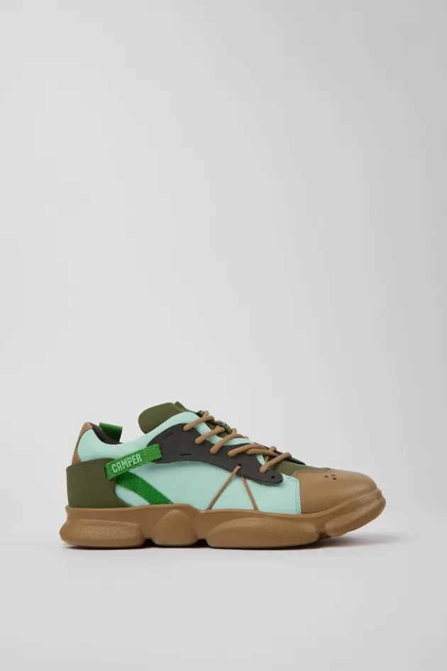 Fashion Camper Meerkleurige Damessneaker Van Leer/Textiel