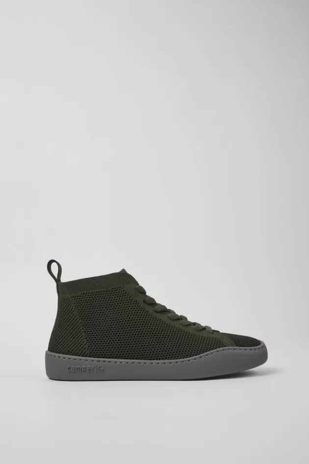 New Camper Meerkleurige Damessneakers, Aan Een Stuk Gebreid