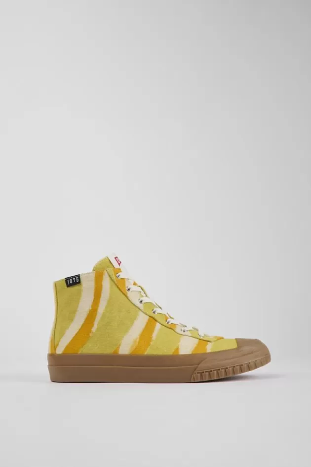 Online Camper Meerkleurige Damessneakers Van Biologisch Katoen
