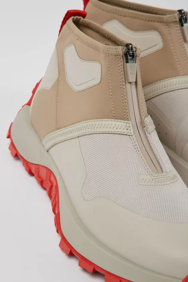 Shop Camper Meerkleurige Herenenkelboots Van Gerecycled Pet