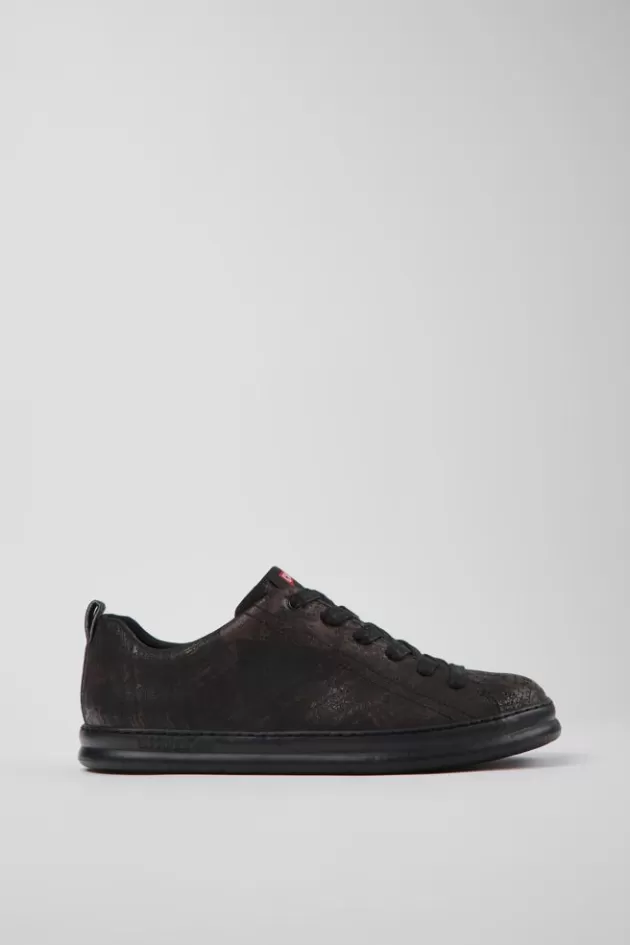 Outlet Camper Meerkleurige Herensneakers Van Gerecycled Nubuck
