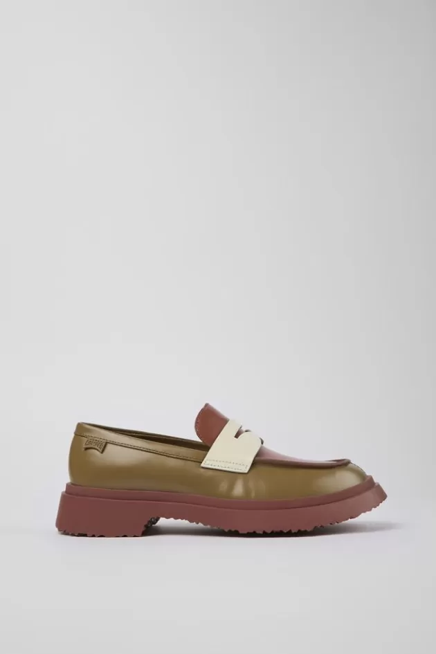 Shop Camper Meerkleurige Leren Damesloafer