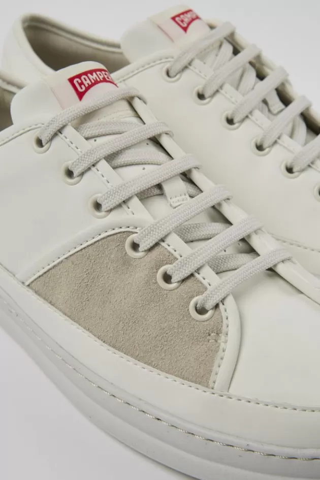 Outlet Camper Meerkleurige Leren En Nubuck Herensneakers