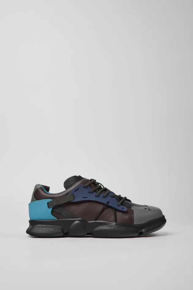 Sale Camper Meerkleurige Leren En Stoffen Damessneakers