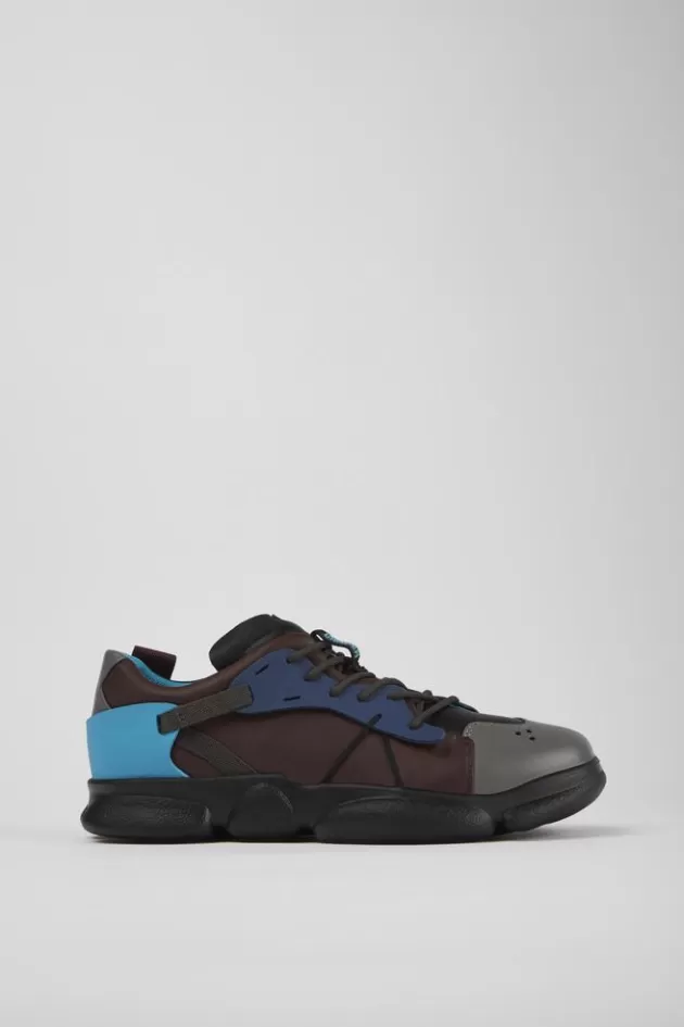 Flash Sale Camper Meerkleurige Leren En Stoffen Herensneakers