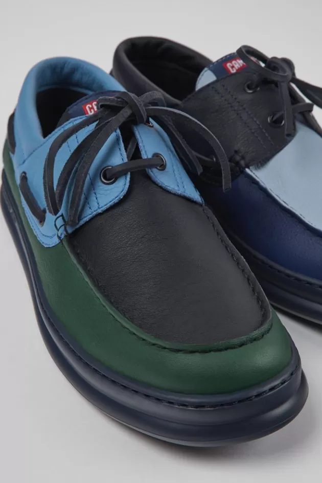 Cheap Camper Meerkleurige Leren Herensneakers