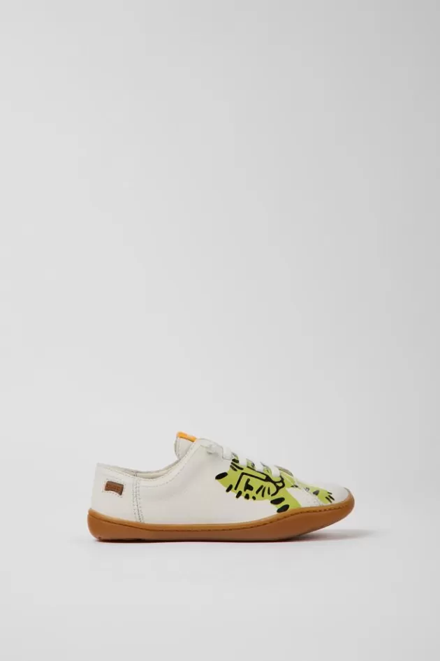 New Camper Meerkleurige Leren Kinderschoenen