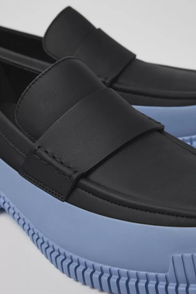 Clearance Camper Meerkleurige Leren Mocassin Voor Heren