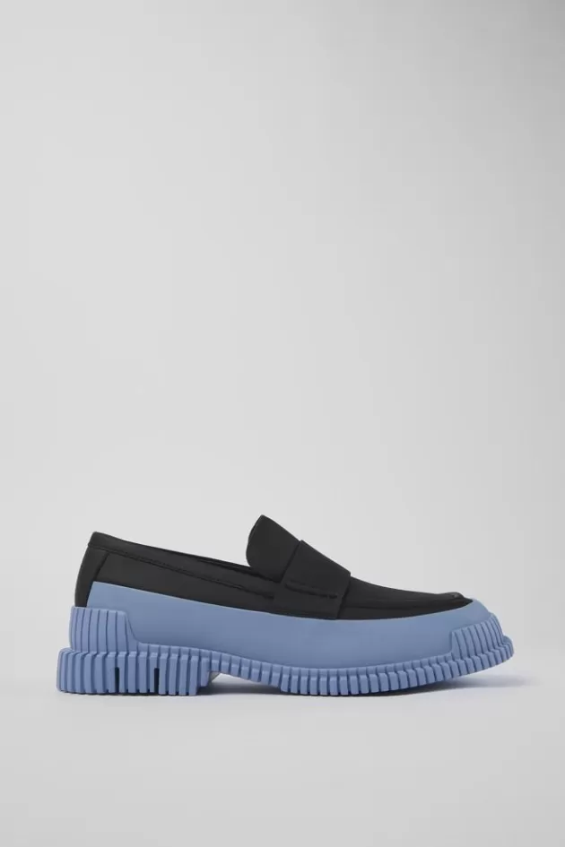 Clearance Camper Meerkleurige Leren Mocassin Voor Heren