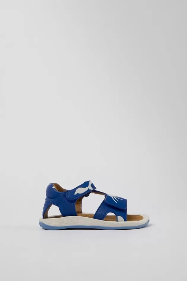 Clearance Camper Meerkleurige Leren Sandaal