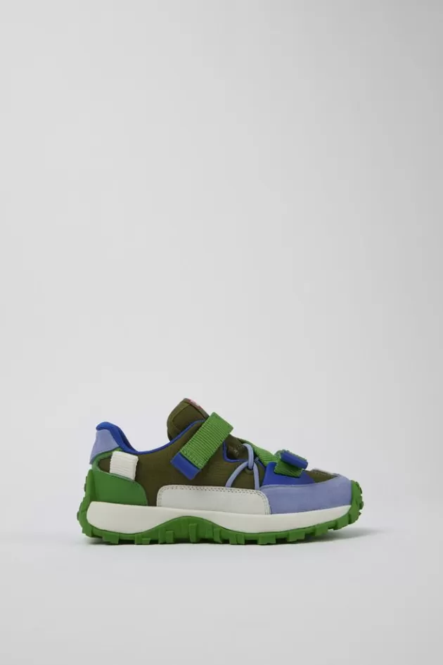 Fashion Camper Meerkleurige Sneaker Van Textiel/Leer