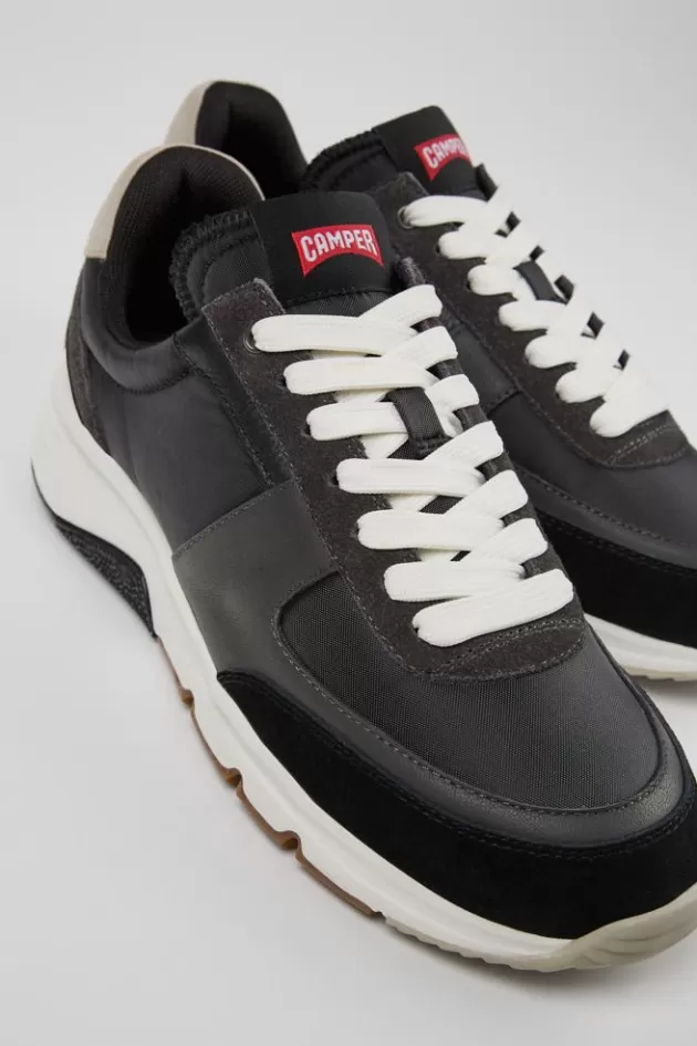 Outlet Camper Meerkleurige Sneaker Van Textiel/Nubuck Voor Dames