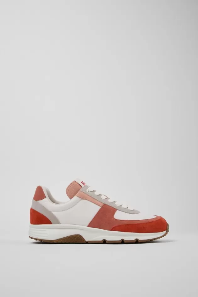 Outlet Camper Meerkleurige Sneaker Van Textiel/Nubuck Voor Dames