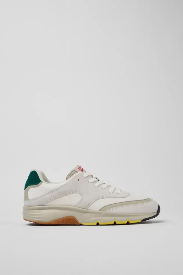 Cheap Camper Meerkleurige Stoffen En Nubuck Herensneakers