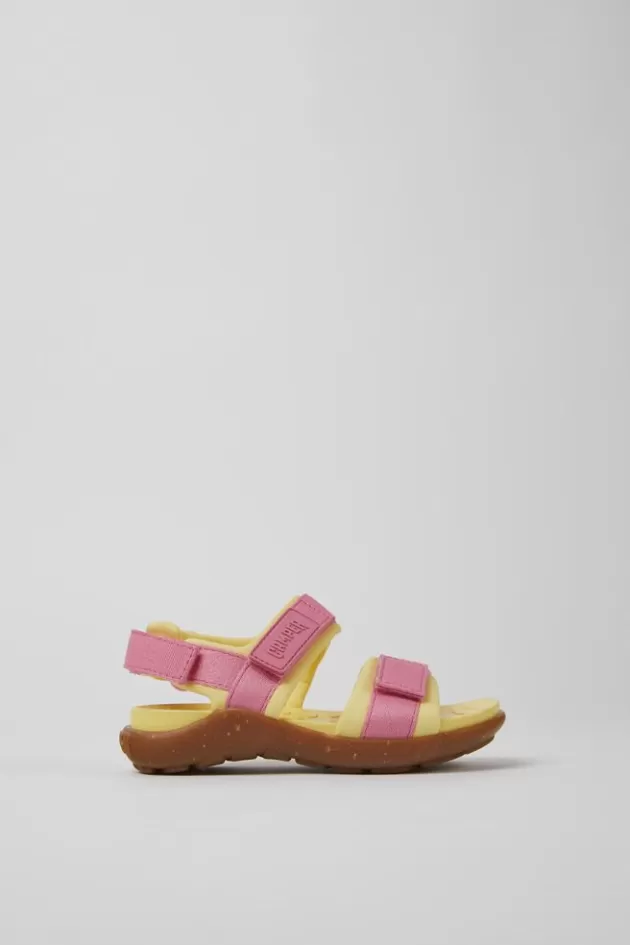 Store Camper Meerkleurige Stoffen Kindersandalen