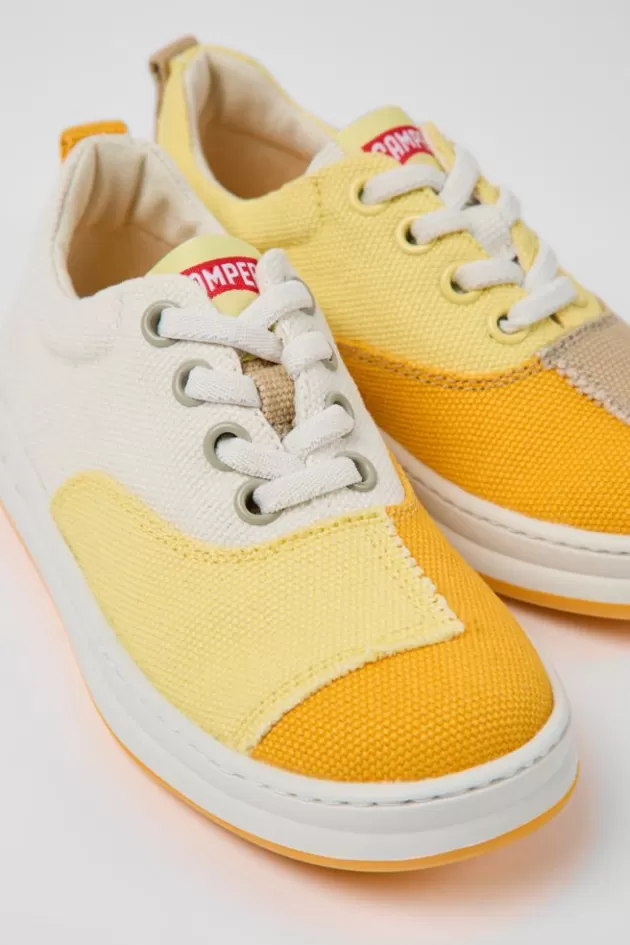 Store Camper Meerkleurige Stoffen Kindersneakers