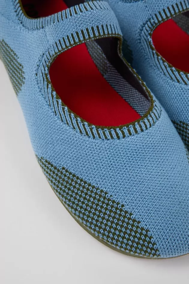 Cheap Camper Meerkleurige Textiel Mary Jane-Schoen Voor Dames