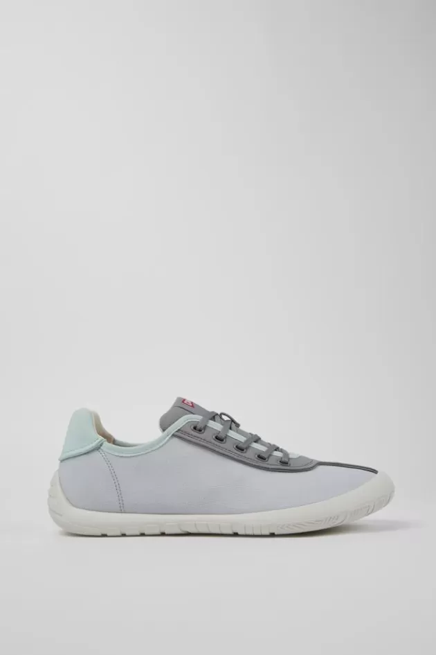 Discount Camper Meerkleurige Textiel Sneaker Voor Heren