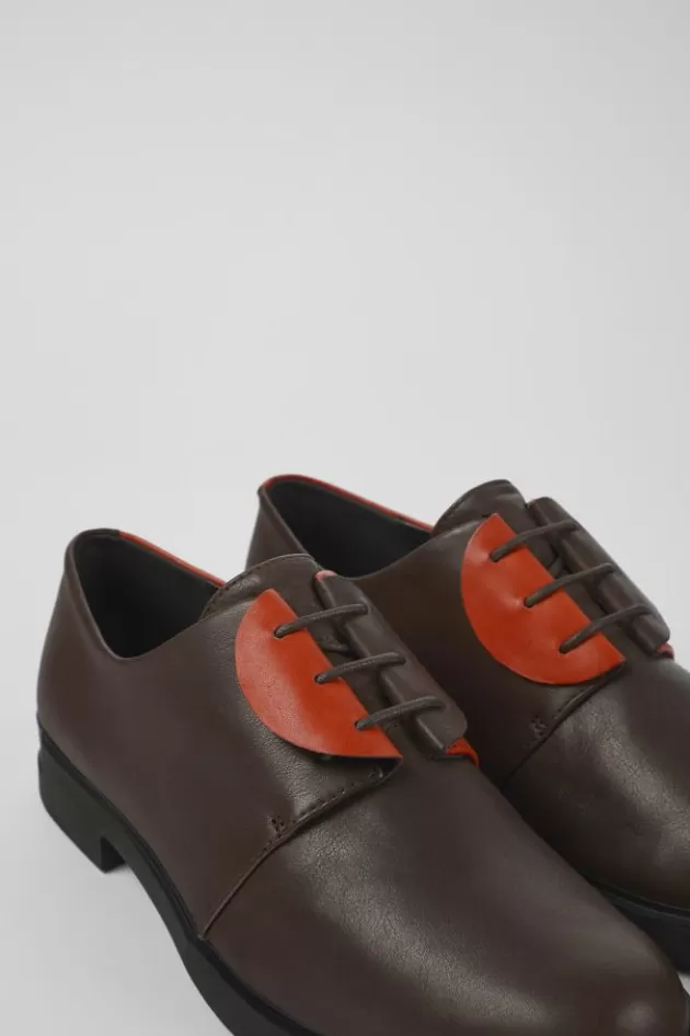 Outlet Camper Meerkleurige Veterschoenen Voor Dames