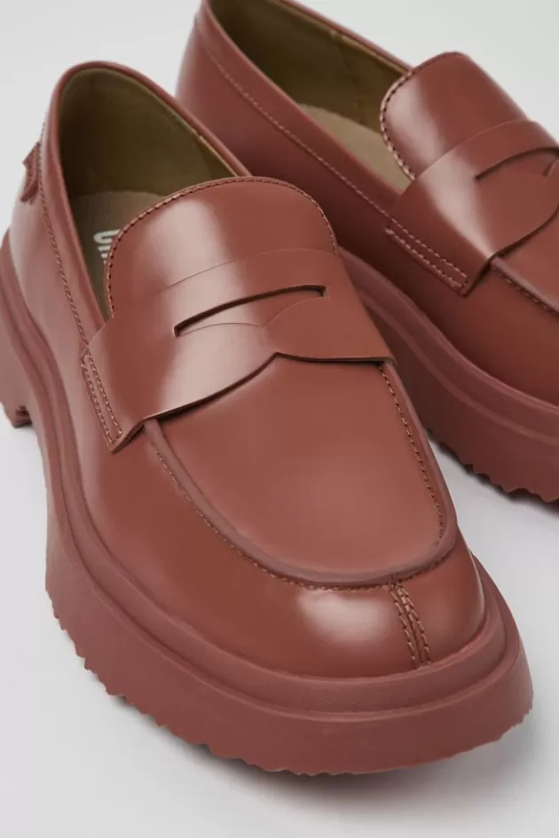 Sale Camper Rode Leren Damesloafer