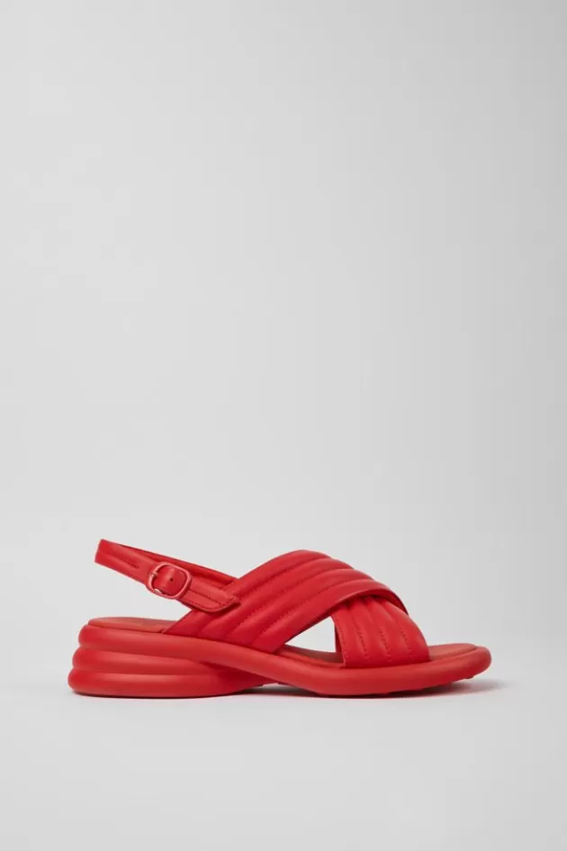 Fashion Camper Rode Leren Damessandalen