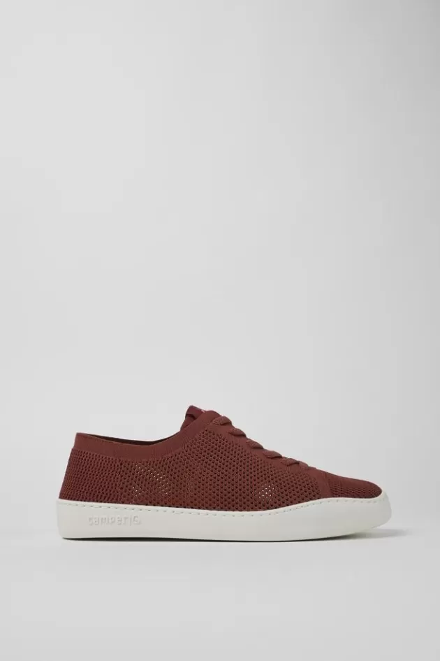 Discount Camper Rode Textiel Sneaker Voor Heren
