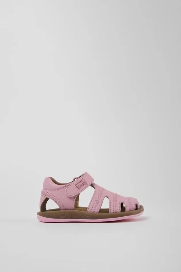 Flash Sale Camper Roze Leren Sandaal