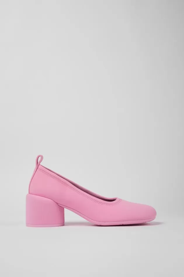 Shop Camper Roze Textiel Damesballerina
