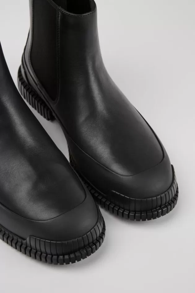 Clearance Camper Stijlvolle Zwarte Chelsea Boot Voor Heren