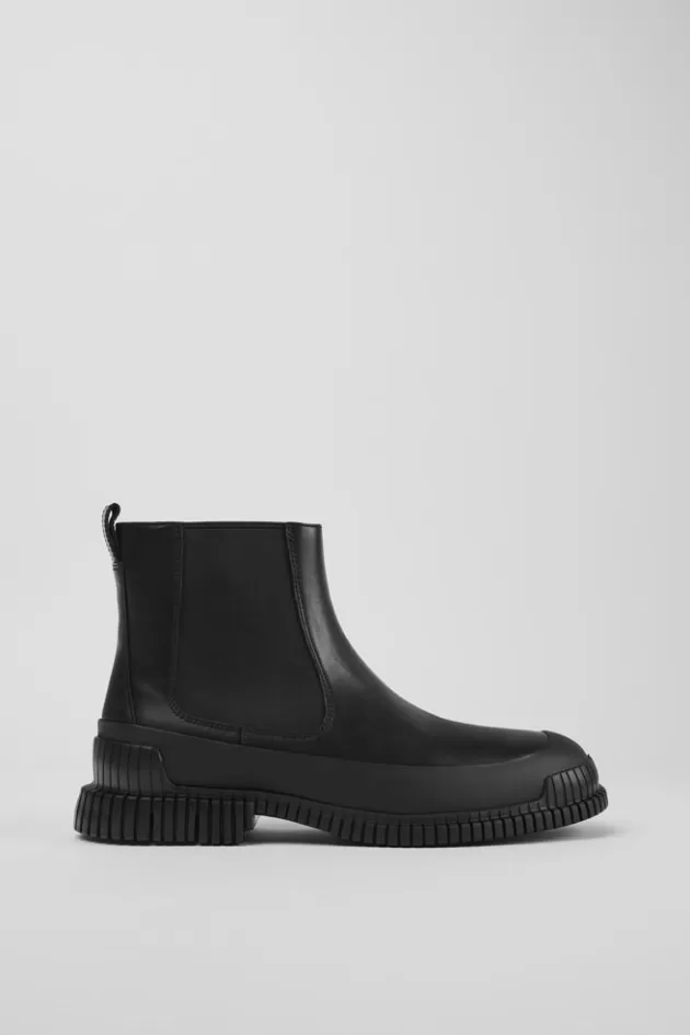 Clearance Camper Stijlvolle Zwarte Chelsea Boot Voor Heren