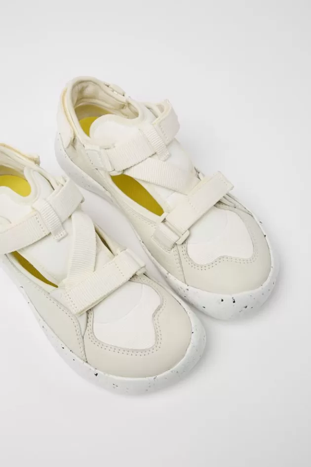 Best Sale Camper Witte Halfopen Damessneakers