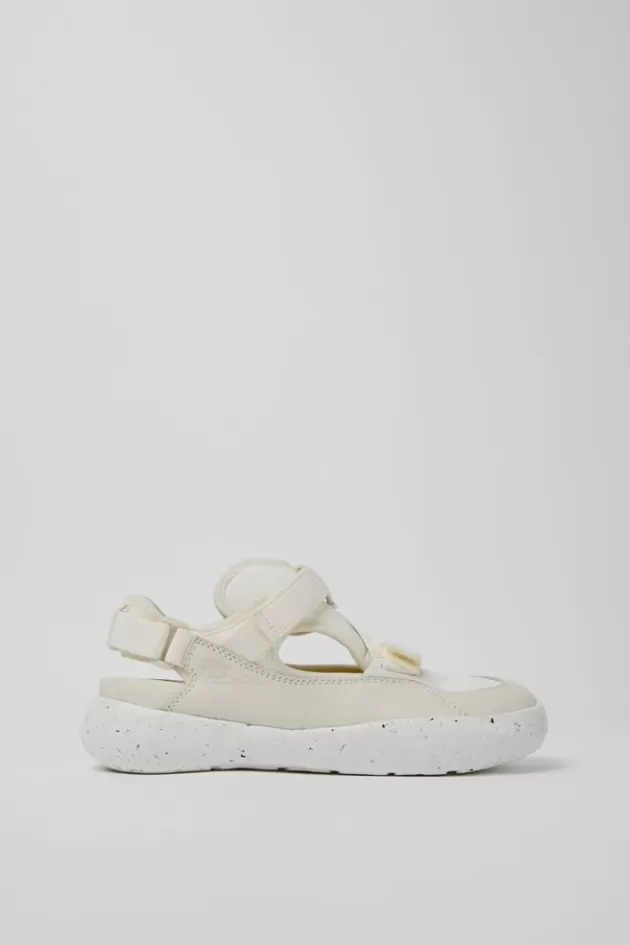 Best Sale Camper Witte Halfopen Damessneakers