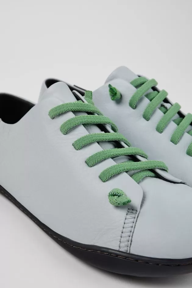 Flash Sale Camper Witte Leren Basketbalschoen Voor Heren