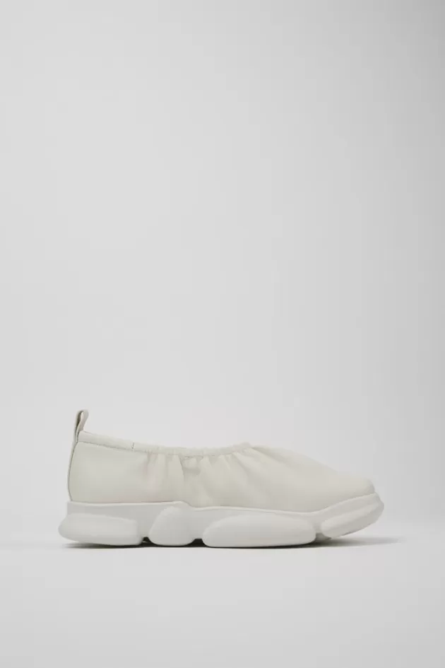 Shop Camper Witte Leren Damesballerina'S