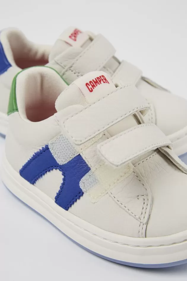 Shop Camper Witte Leren Sneaker