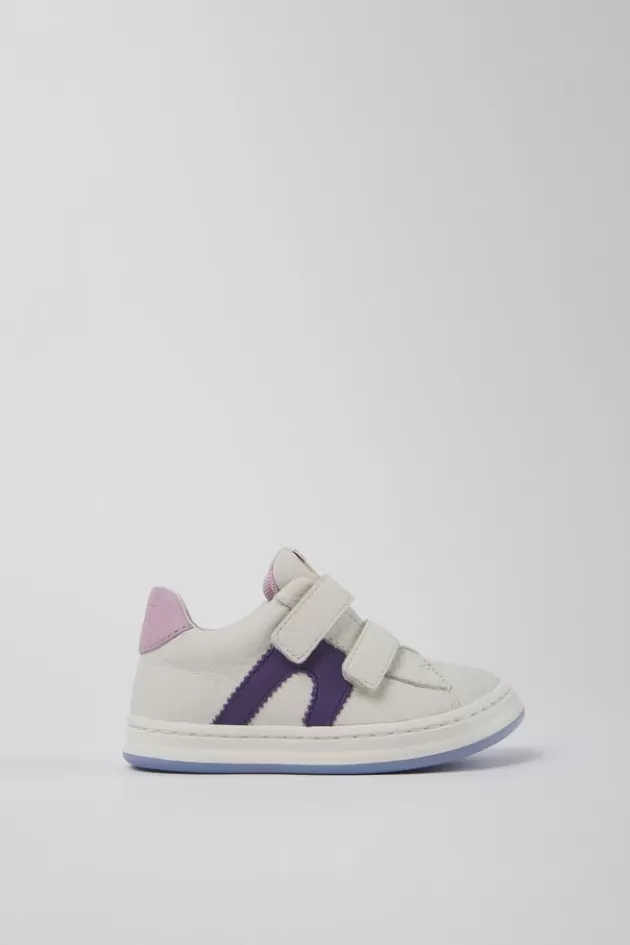 Shop Camper Witte Leren Sneaker