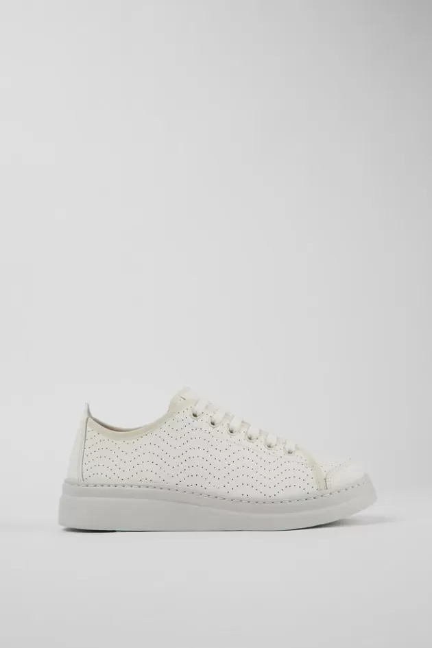 Store Camper Witte Leren Sneaker Voor Dames