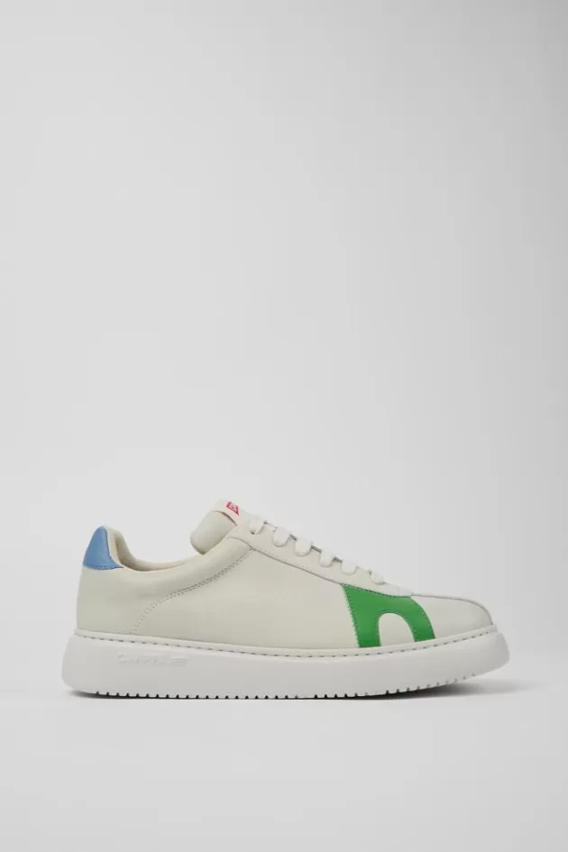 Store Camper Witte Leren Sneaker Voor Heren