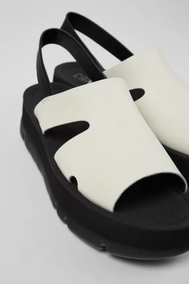 Best Sale Camper Witte Sandaal Voor Dames