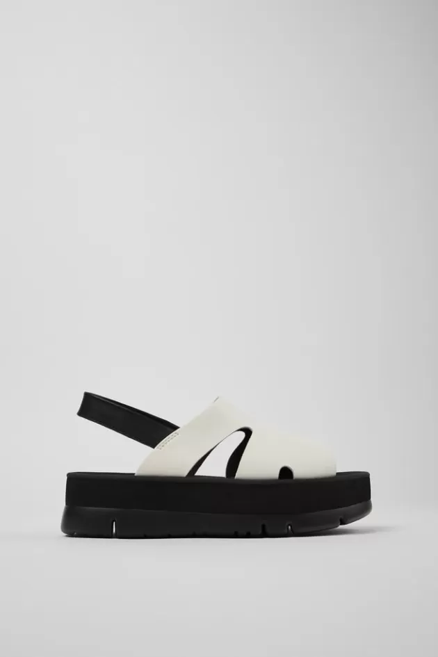 Best Sale Camper Witte Sandaal Voor Dames