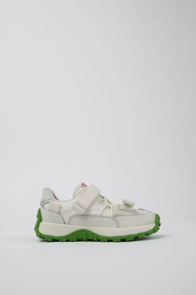 Flash Sale Camper Witte Sneaker Van Textiel/Leer