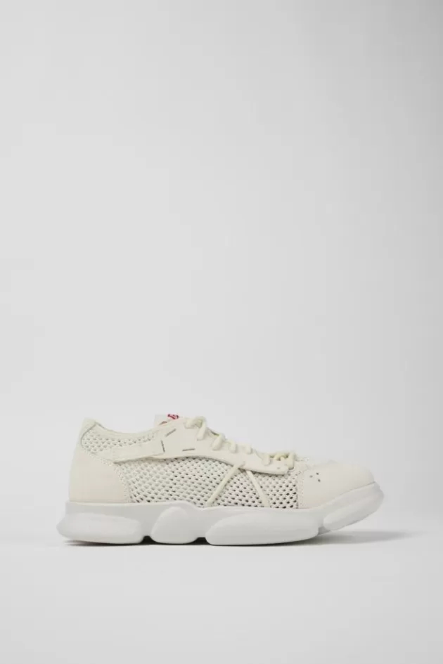 Flash Sale Camper Witte Tencel En Mirium® Sneaker Voor Dames