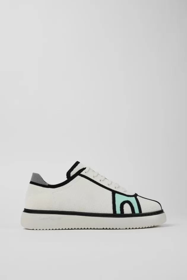 Discount Camper Witte Textiel Sneaker Voor Heren