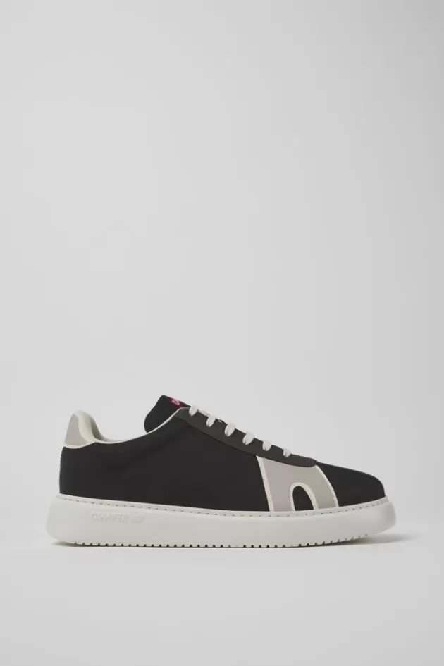 New Camper Zwart, Grijs En Witte Herensneakers