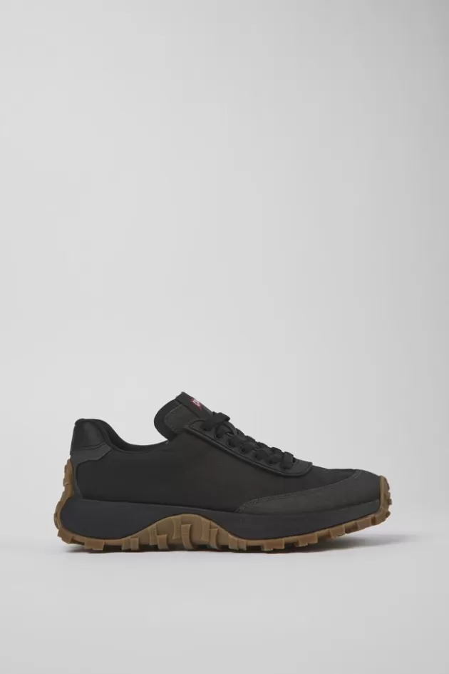 Hot Camper Zwarte Damessneaker Van Textiel/Nubuck
