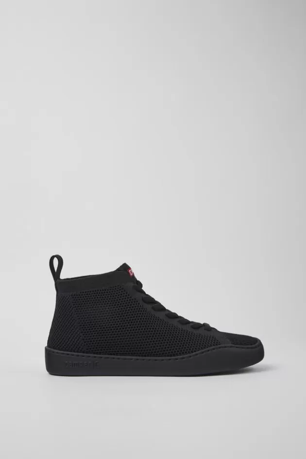 Outlet Camper Zwarte Damessneakers, Aan Een Stuk Gebreid