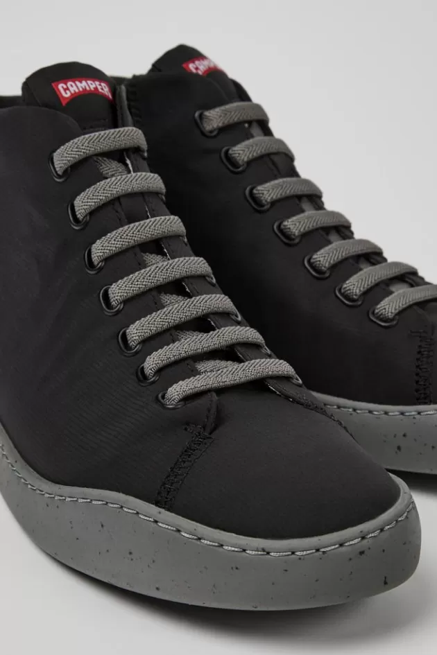 Discount Camper Zwarte Herensneakers Van Gerecycled Pet