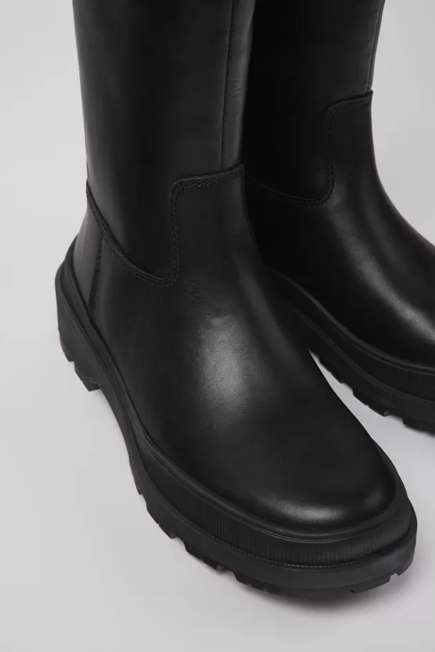 Shop Camper Zwarte Leren Damesboots