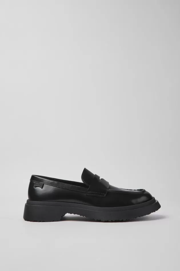 Store Camper Zwarte Leren Damesloafers